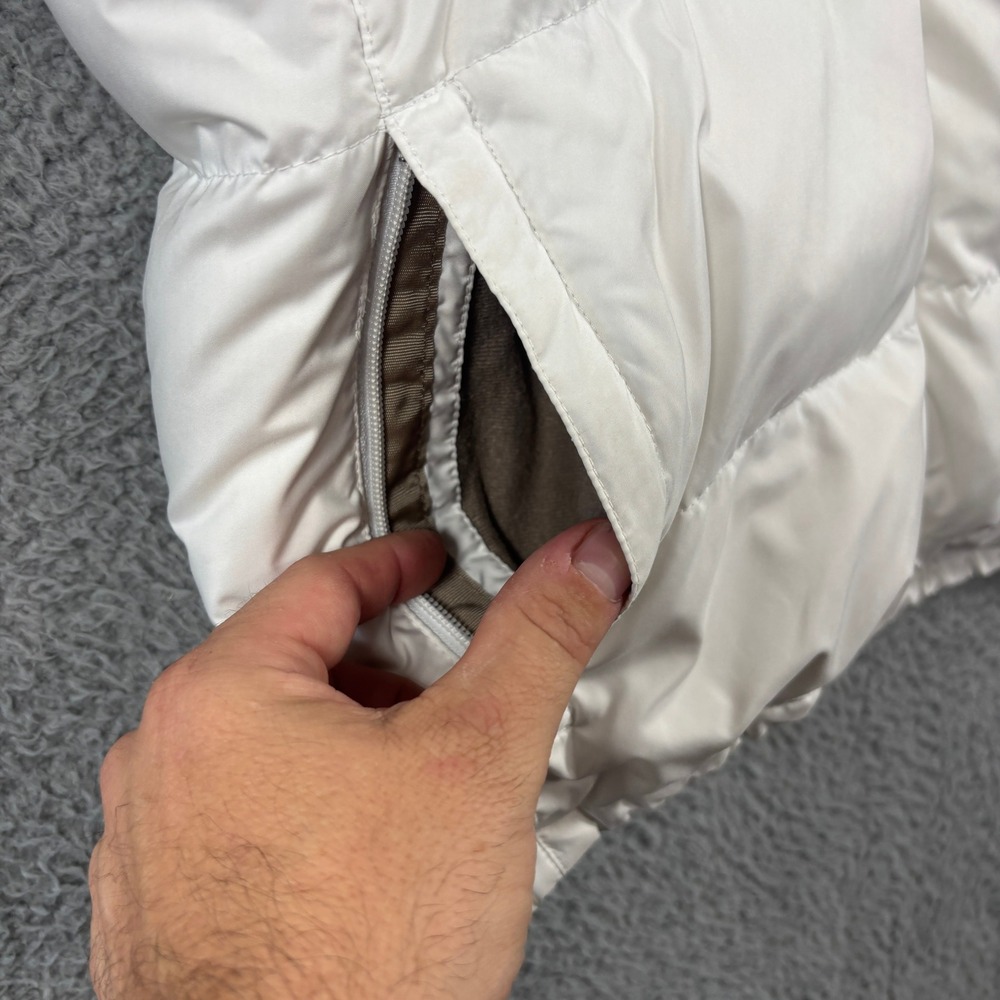 The‎ North Face 700 Down Puffer Jacket Womens Large White - Picture 4 of 14